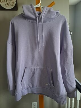 Lavender Women's Hoodie Sweater - Casual Pullover